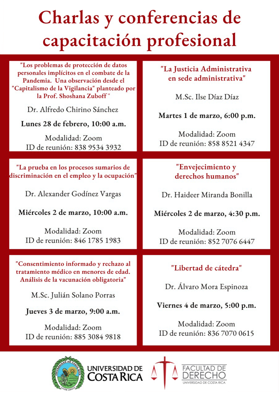 Conferencias Docencia