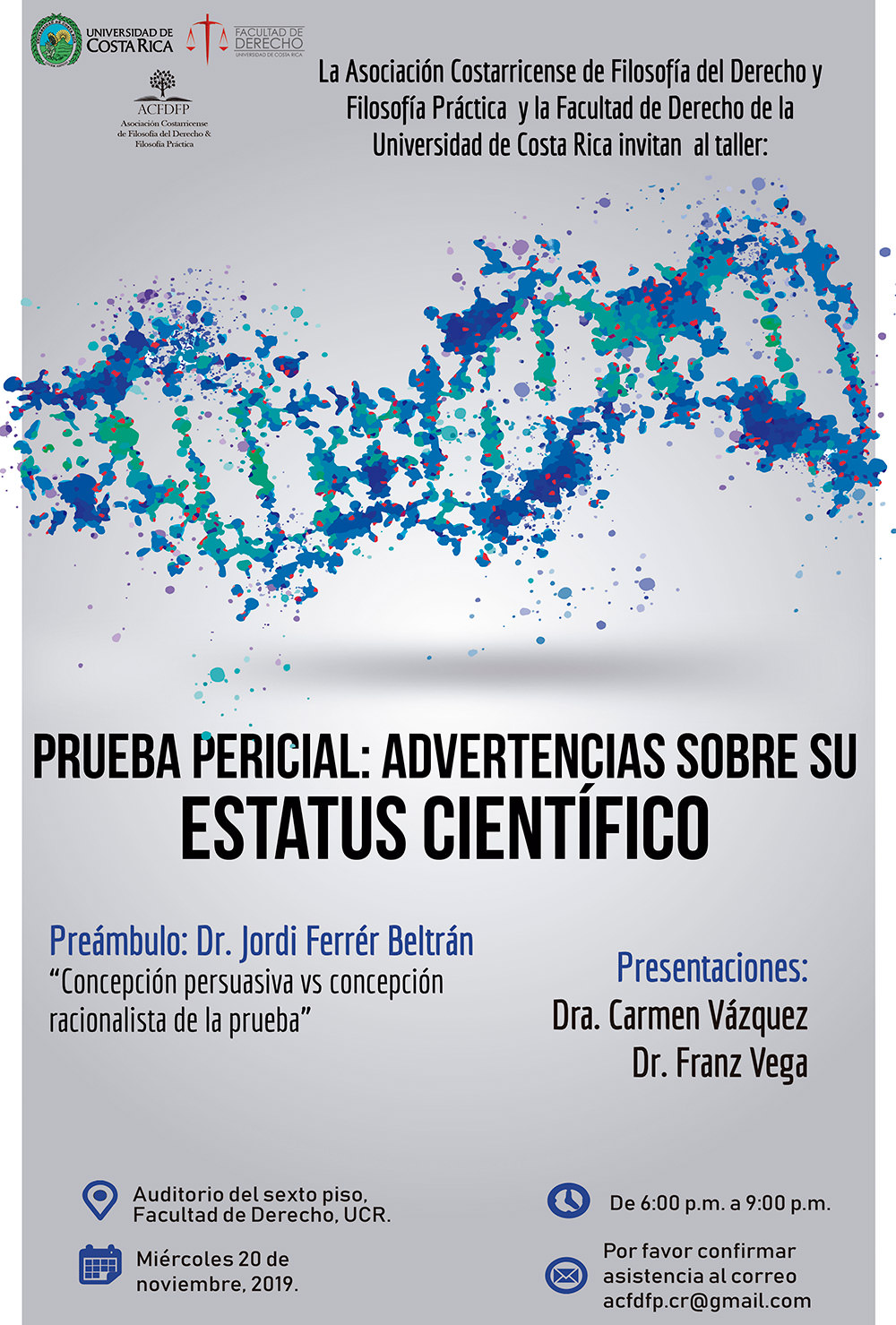 afiche prueba pericial