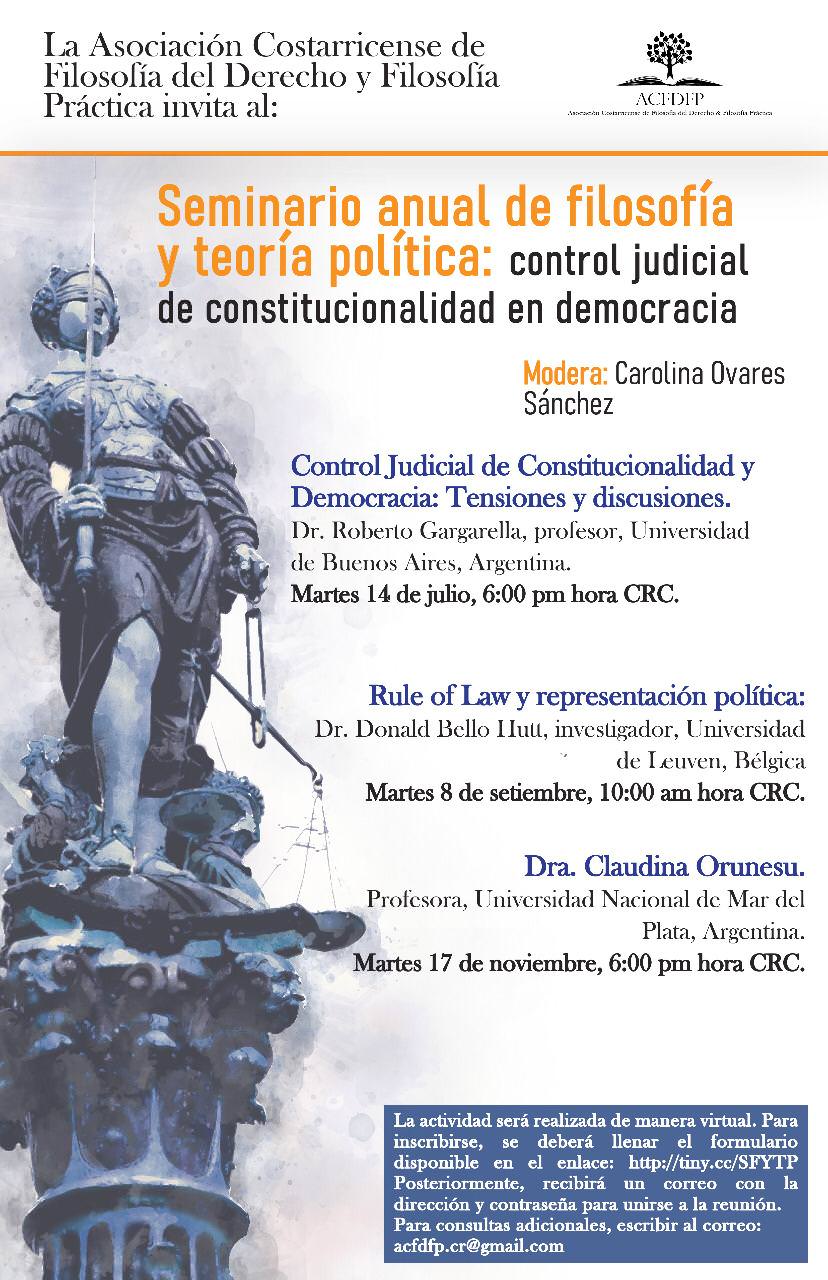información seminario anual filosofía